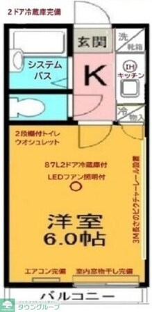 町田駅デザイナーズレジデンスの物件間取画像